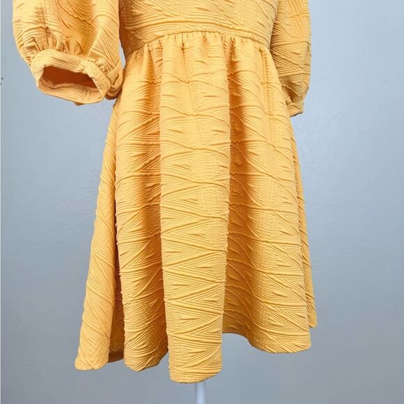 Free People Violet Mini Dress in Carrot Ginger Size XS - Picture 7 of 14